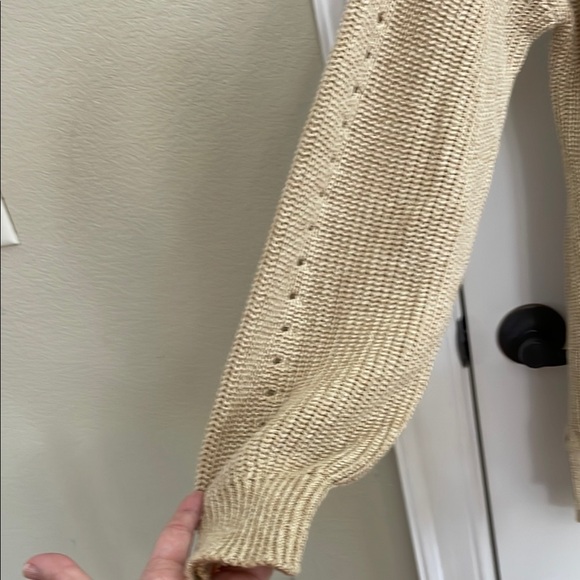 Universal Thread Beige long Sweater cardigan - Picture 4 of 7